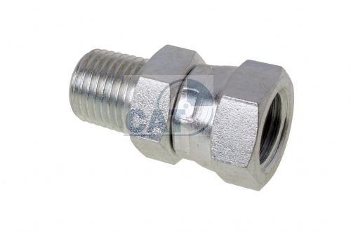 Swivel adaptors for pressure gauges