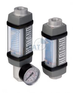 Hedland Flow Meter With Aluminium Case & Integrated Pressure Gauge