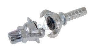 US Universal Claw Fittings - Zinc plated