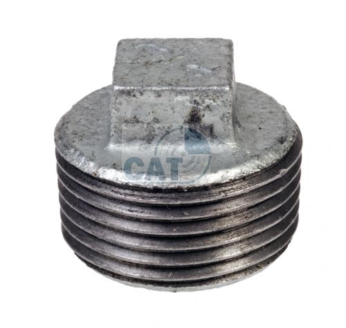 Malleable Iron Hollow Blanking Plug 1/4