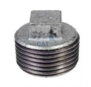 Malleable Iron Hollow Blanking Plug 1/4