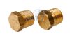 Brass Solid Hex Male BSPT and NPT Blanking Plug