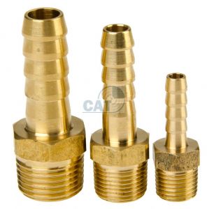 Hose Tail - Brass BSPT 1/8