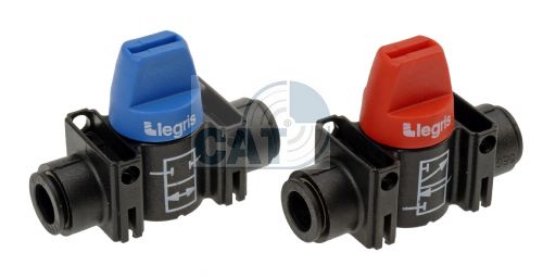 Legris 2/2 & 3/2 Mini Ball Valve 4mm - 12mm