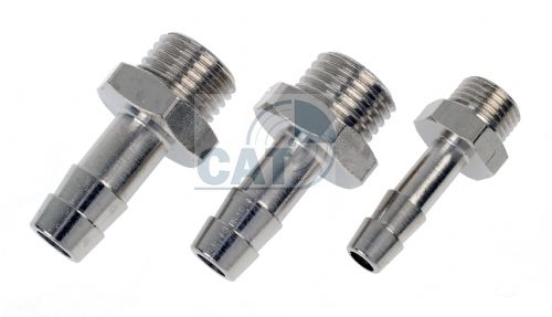 Hose Tail - Brass(Nickel Plated) BSPP 1/8