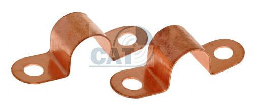 Copper Full Saddle Clamps 3/16