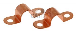 Copper Full Saddle Clamps 3/16