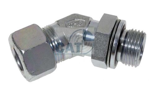 Swivel 45 Deg Elbow BSPP Metric (L) & (S)