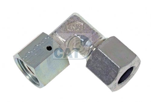 Female Swivel 90 Deg Elbow Coupling Metric DKO