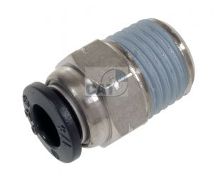 Male Stud Connector NPT 1/4