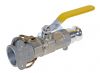 Ball valve/Camlock assembly Aluminium 1/2 - 4