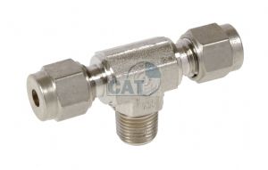 Male Branch Tee NPT Metric & Imperial