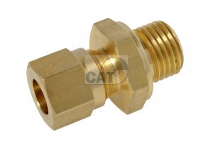 Stud Fitting Male BSPP 3 - 15mm OD