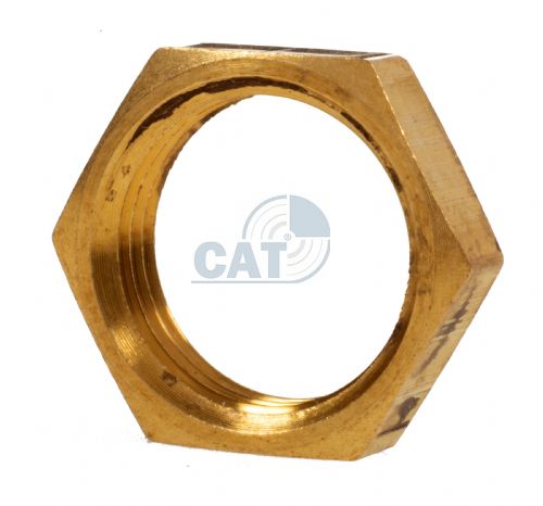 Brass Lock Nut Metric M8x1.0 - M20x1.5