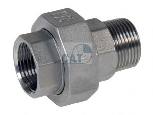 Male/Female Union BSPT/BSPP 316 Stainless Steel