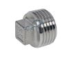 Square Head Blank Plug 1/8 - 4 BSPT 316 St/Steel