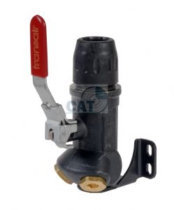 Transair Wall Bracket with Ball Valve 1/2/3 Outlet