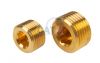Plug Brass Internal Hex 1/8 - 2 BSPT & NPT