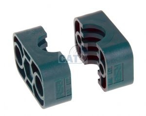 Single Std Tube Grooved Clamp Jaws (Polypropylene)