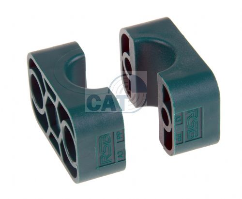 Single Std Smooth Tube Clamp Jaws (Polypropylene)