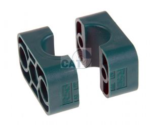 Single Std Smooth Tube Clamp Jaws (Polypropylene)