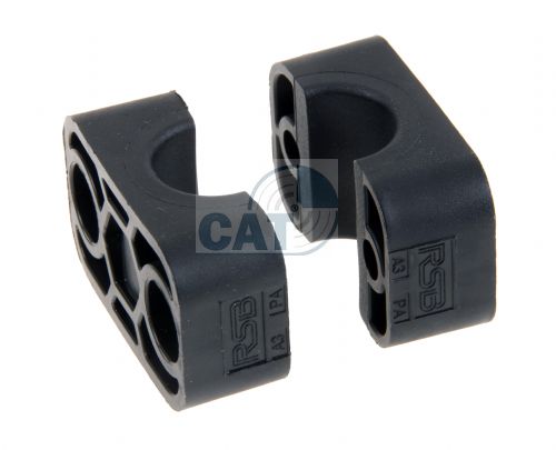 Single Std Tube Smooth Clamp Jaws (Polyamide 6)