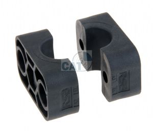 Single Std Tube Smooth Clamp Jaws (TPE Rubber)