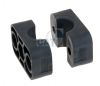 Single Std Tube Smooth Clamp Jaws (TPE Rubber)