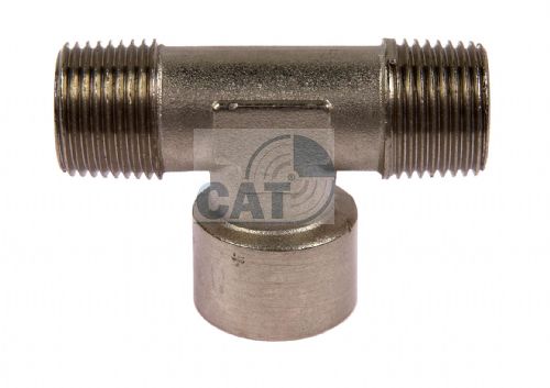 Nickel Plated Brass Centre Leg Female BSP Tee