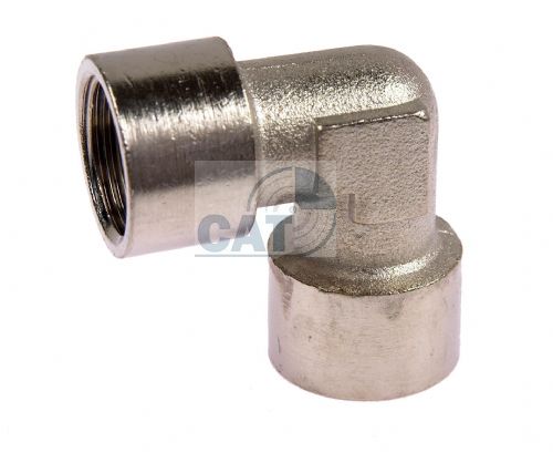 Nickel Plated Brass Female/Female BSP Equal Elbow