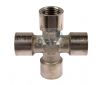 Nickel Plated Brass Female BSP Equal Cross 