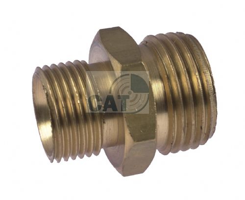 Male Hex Nipple Brass BSPP 60 degree cone