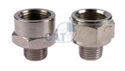 Nickel Plated Brass Male/Female BSP Adaptor 