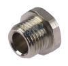 Nickel Plated Brass Hex Male BSP Blanking Plug