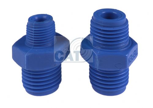 Nylon Hex Male BSP Nipple 1/8