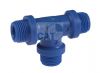 Nylon Male Equal BSP Tee Adaptor 1/8 - 1/2