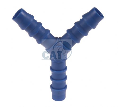 Nylon Barbed Y Hose Connector 4 - 17mm