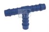 Nylon Equal Barbed Tee Adaptor 1/8 - 3/4