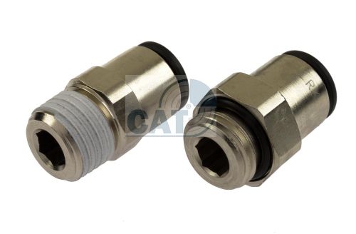 Male Stud Connector BSPT 1/8