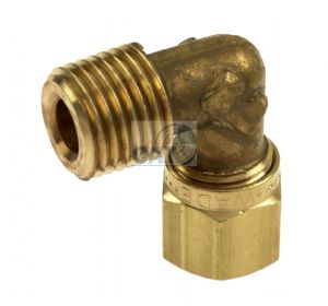 Compression fitting - Elbow Male Taper BSPT       