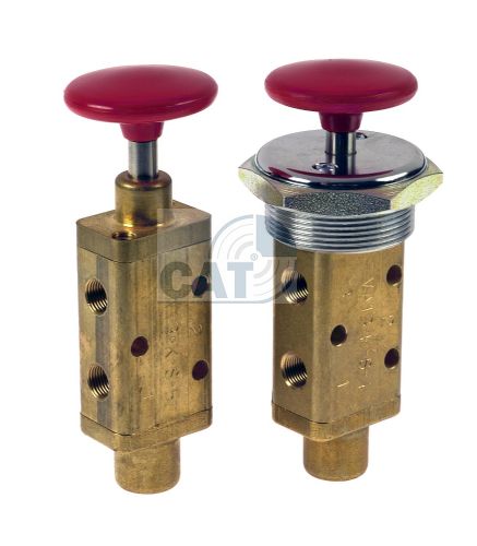 VA Valve hand operated - Knob spring loaded