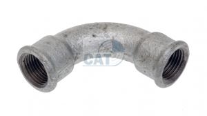 Malleable Iron Equal Bend 90 Degree 1/4